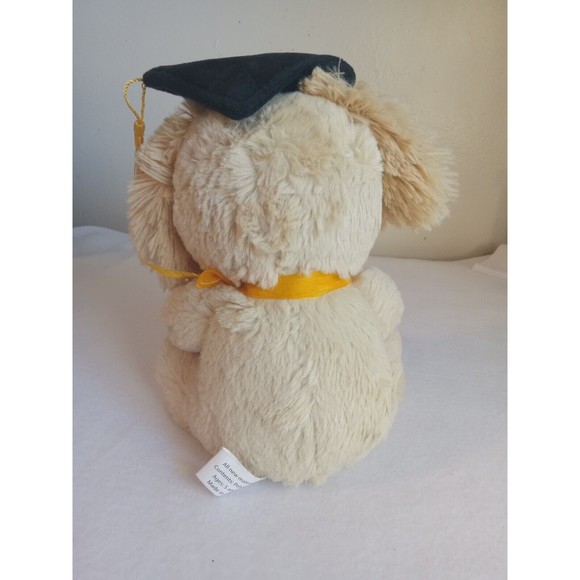 BALLOON DELIGHTS PUPPY DOG  GRADUATION,  WITH PINK AND WHITE STAR  8" INC - Picture 3 of 5